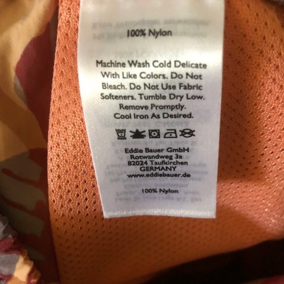 Women's Eddie Bauer Tropical Casual Athletic Sports Shorts L - Picture 5 of 13